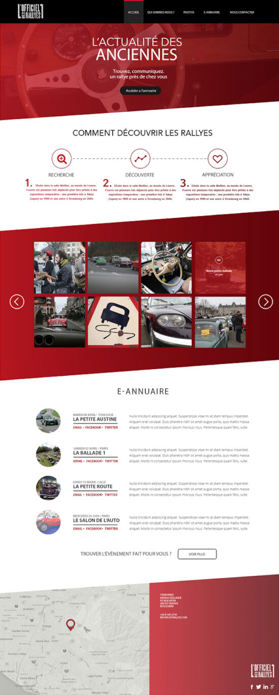 Site L'officiel des Rallyes
